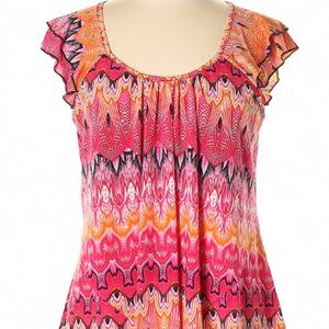 Dressbarn Large petite short sleeve top